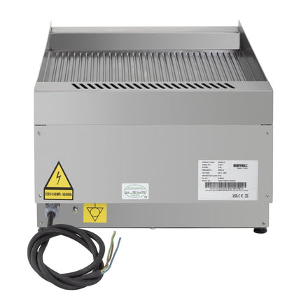 Electric Ribbed Griddle 400mm | Buffalo 600-Series 2