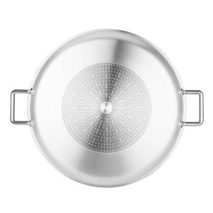 Aluminium Non-Stick Teflon Platinum Plus Paella Pan 35cm | Vogue 8