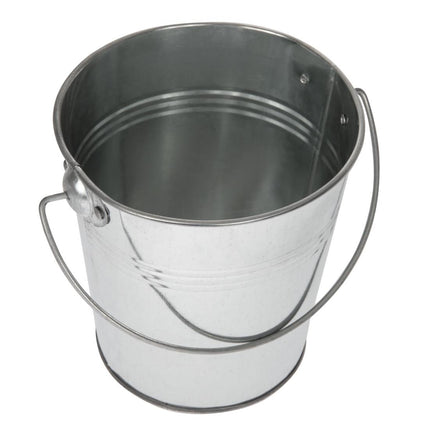 Galvanized Round Bucket | Olympia | 13cm Diameter 9