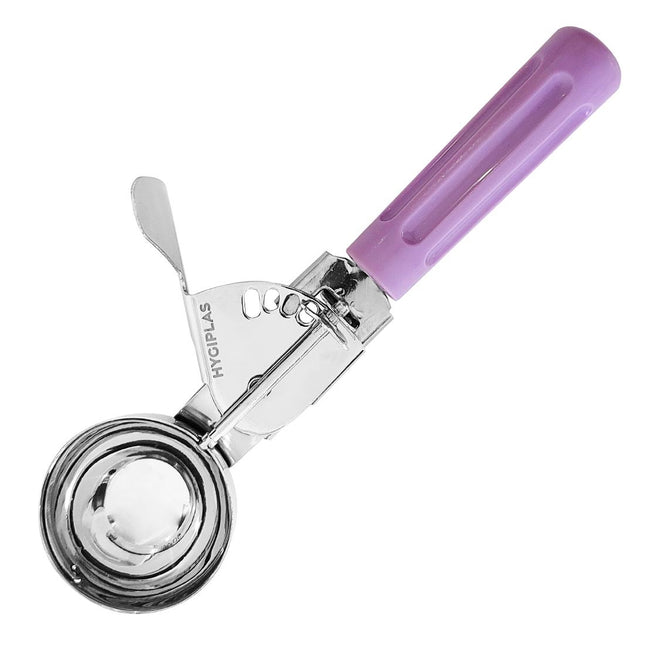 50ml Ice Cream Scoop with Purple Handle | Hygiplas