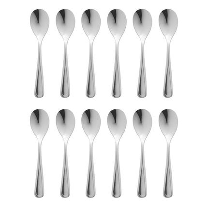 Pudding Spoons | Olympia Roma | 12 pcs | 18/10 Polished Stainless Steel 3