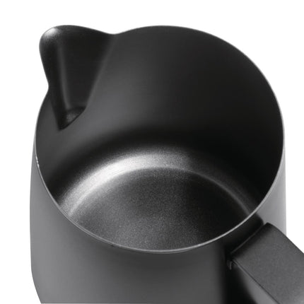 Black Non-Stick Milk Frothing Pitcher 900ml | Olympia 4