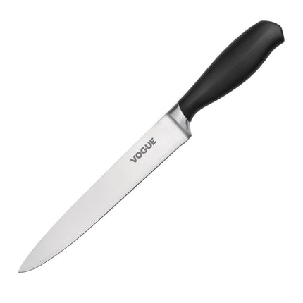 Vogue 5-Piece Soft-Grip Knife Set with Block and Cutting Board 8