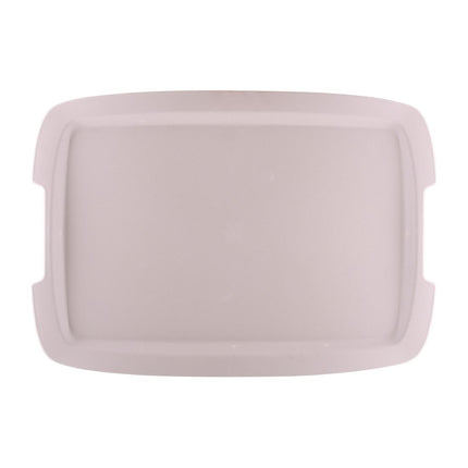 Ergonomic Taupe Serving Tray 43.5x31cm | Roltex Paturel
