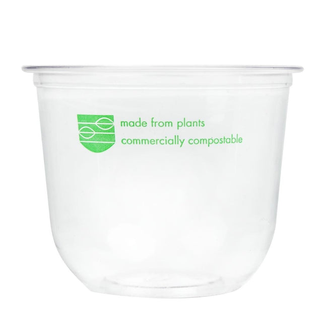Compostable Round Containers 355ml | Vegware 96 Series