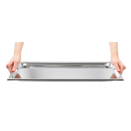 Stainless Steel GN 1/1 Container with Handle and Lid | Matfer Bourgeat 7