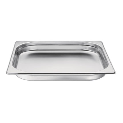 Stainless Steel GN 2/3 Container 20mm | Vogue 6