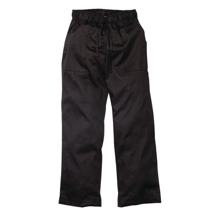 Women's Black Executive Chef Pants | Chef Works | S 10