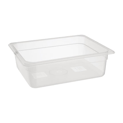 Polypropylene GN 1/2 Container without Lid 10cm | Nisbets Essentials