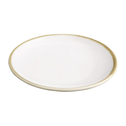 Kiln Chalk White Coupe Plates 178mm | Olympia 3