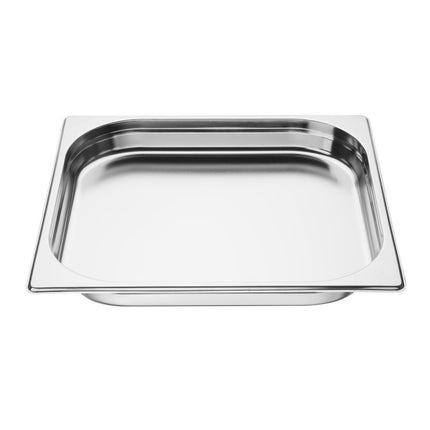 Stainless Steel GN 2/3 Container 40mm Depth | Vogue 4