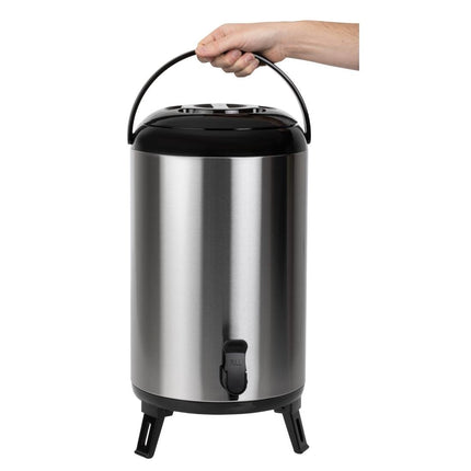 Olympia Double-Walled Stainless Steel Drink Dispenser 14 L 9