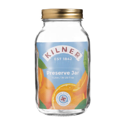 Preserving Jar with Screw Lid | Kilner | 1L 2