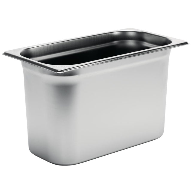 Stainless Steel Gastro Pan GN 1/3 | 20cm Depth | 325x176mm 2