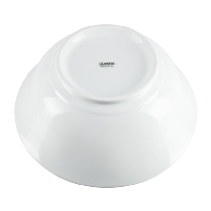 White Porcelain Salad Bowl 33cm | Olympia Whiteware 4