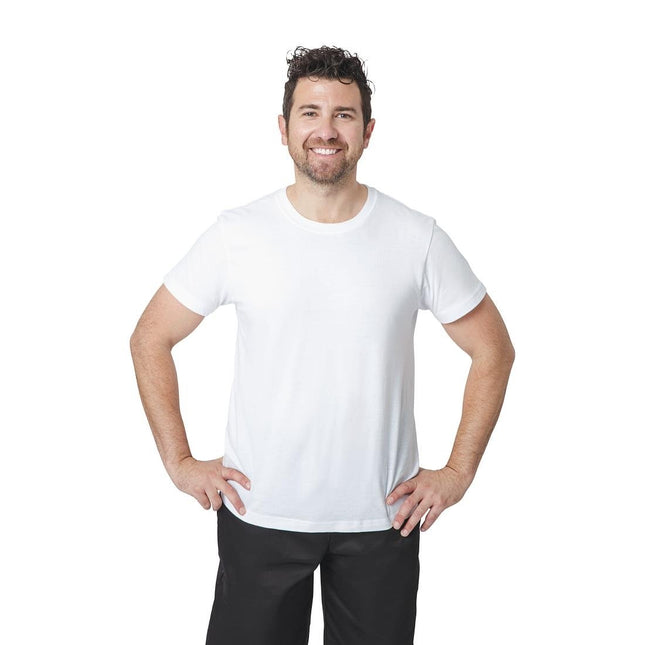 Unisex Cotton T-Shirt White | Size XL 2
