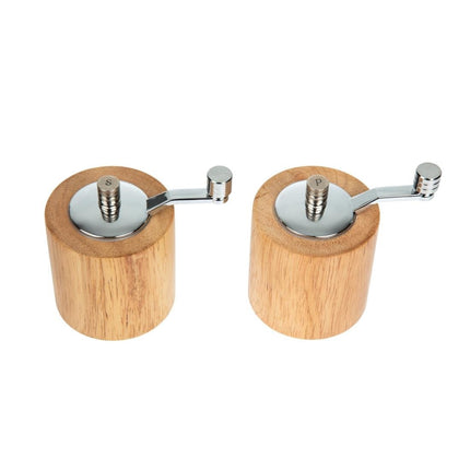 Olympia Light Wood Pepper and Salt Mill Set 8.5cm 2