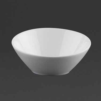 Lumina Oval Slant Serving Bowls 14.8cm | Olympia (6 Pieces) 5