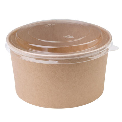 Compostable Round Kraft Salad Bowl 1L | Fiesta 3