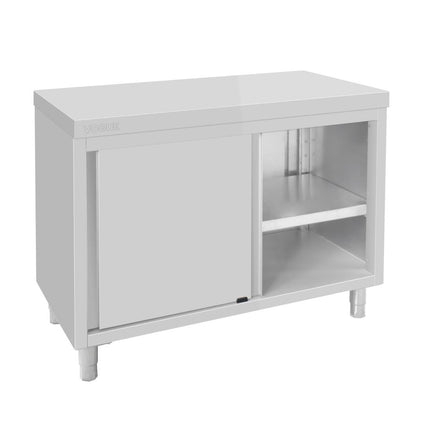 Stainless Steel Floor Cabinet 900x1200x600mm | Vogue 5