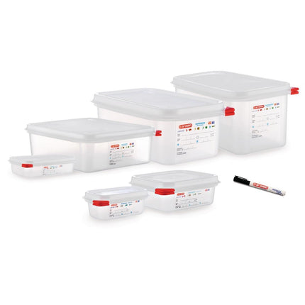 Araven GN 1/3 Airtight Food Container with Lid 6L 10