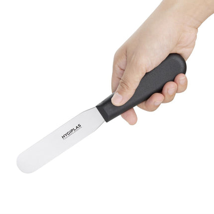 Straight Palette Knife 10cm with Flexible Stainless Steel Blade | Hygiplas 2
