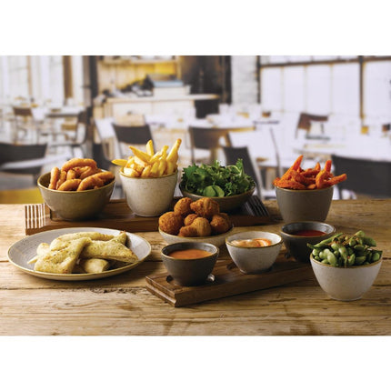 Coupe Plate 21.7cm | Churchill Stonecast Barley White 4