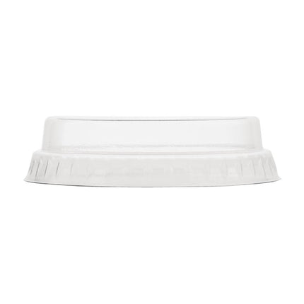 Compostable Flat Lids without Hole 20cl | Vegware | 1000 Pieces