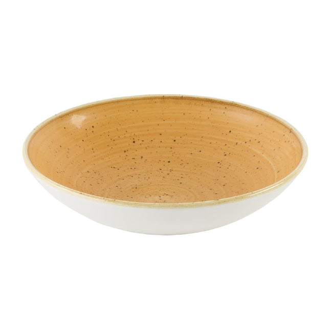 Coupe Bowl 182mm Tangerine | Churchill Stonecast 2