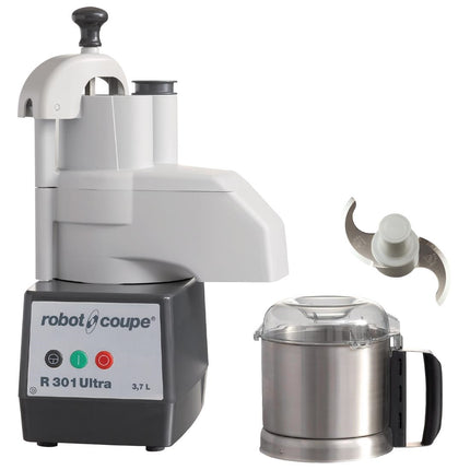 Food Processor with Vegetable Slicer and Safety System | Robot Coupe R301D 8