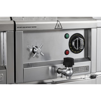 Electric Pasta Cooker | Buffalo 600 Series | 15L Tank 5