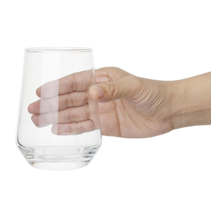 Stackable Drinking Glass 410ml | Olympia Atlanta Series | Durable Design 4