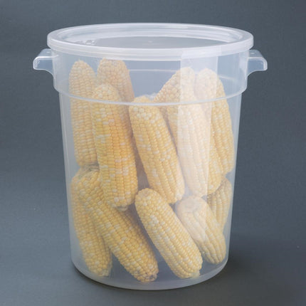 Round Polypropylene Food Storage Container 20L | Vogue 5