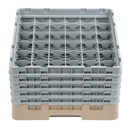 Dishwasher Rack with 36 Compartments | Cambro Camrack | Max Glass Height 25.7 cm 2