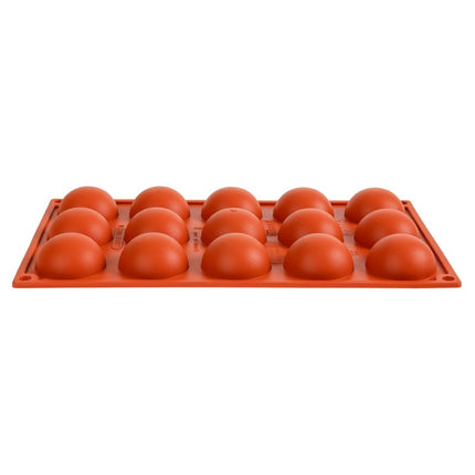 Half-Sphere Silicone Baking Mold 15 Cavities | Pavoni Formaflex | 2.3cm Deep 5