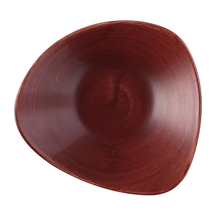 Stonecast Patina Lotus Bowl 235mm Red Rust | Churchill | 12 pcs