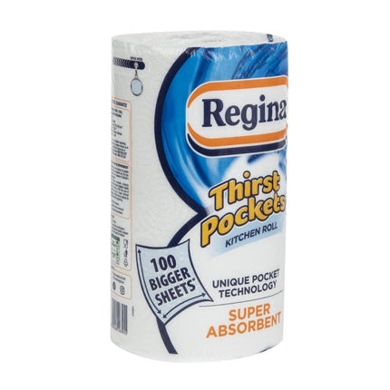 Regina Thirst Pockets Extra Large 2-Ply Kitchen Rolls (6 Rolls) 7