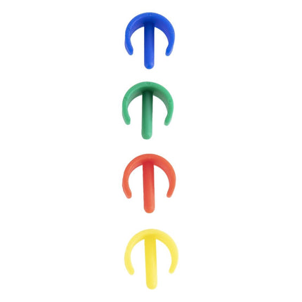 Cleaning Handle 137cm with Color Code Clips | Jantex 6