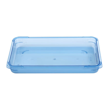 Blue ABS GN 1/1 Food Container 6.5 cm Deep | Araven 2