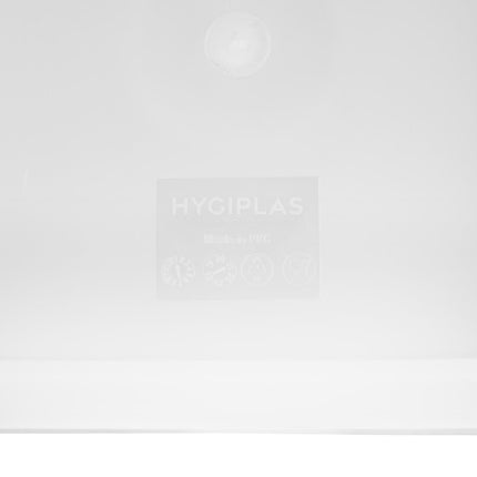 Large White Square Lid | Hygiplas 4