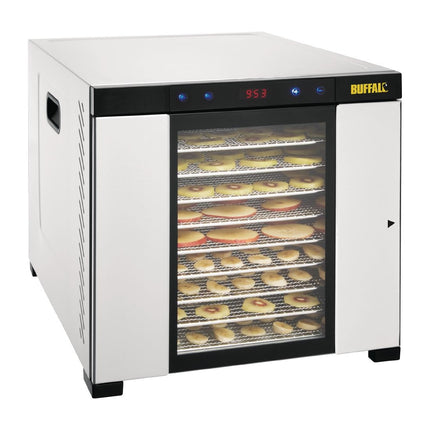 10-Tier Stainless Steel Food Dehydrator | Buffalo 2