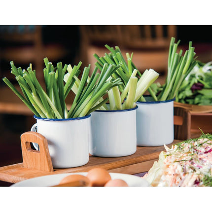 Large Enamel Mug 670 ml | Olympia (6 Pieces) 4