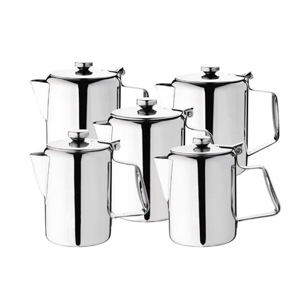 Stainless Steel Coffee Pot 0.6L | Olympia Concorde 4