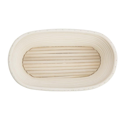Oval Rattan Proofing Basket 250x150x80mm | Vogue 3