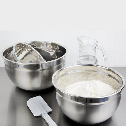 Stainless Steel Mixing Bowl with Silicone Base 3L | Vogue 4
