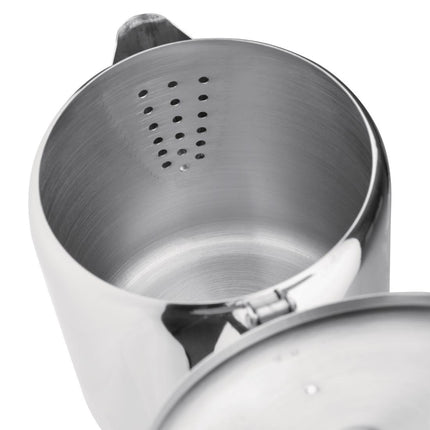 Stainless Steel Teapot 1.4L | Olympia Concorde 5