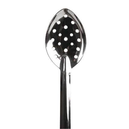 Stainless Steel Perforated Serving Spoon 33cm | Vogue 3