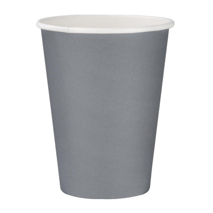 Recyclable Single-Wall Coffee Cups Blue-Grey 340ml | Fiesta | 1000 pcs