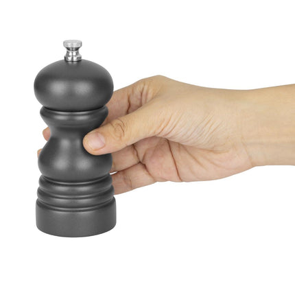 Salt and Pepper Mill | Olympia | Hevea Wood | Grey | 125mm 5