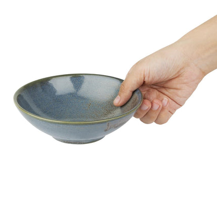 Blue Coupe Bowls 152mm | Olympia Ember Collection 5